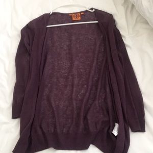Tory Butch purple sweater